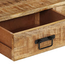 tv-bord 120x30x45 cm massivt mangotræ
