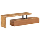 TV-bord (118-200) x 30 x 40 cm massivt træ akacie