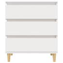 skænk 60x35x70 cm konstrueret træ hvid
