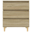 skænk 60x35x70 cm konstrueret træ sonoma-eg