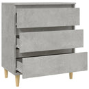 skænk 60x35x70 cm konstrueret træ betongrå
