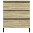 skænk 60x35x70 cm konstrueret træ sonoma-eg