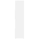 bogreol/rumdeler 105x24x102 cm hvid