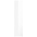 bogreol/rumdeler 105x24x102 cm spånplade hvid højglans