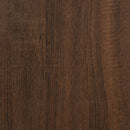 bogreol 97,5x29,5x100 cm konstrueret træ brunegetræ