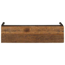 tv-bord 110x30x46 cm massivt genbrugstræ