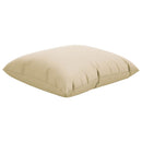 sofapuder 4 stk. 50x50 cm stof beige