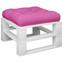 pallehynde 60x60x12 cm stof pink