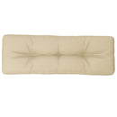 pallehynde 120x40x12 cm stof beige
