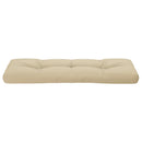 pallehynde 120x40x12 cm stof beige