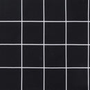 hynder til havestol 4 stk. 50x50x4 cm stof ternet sort