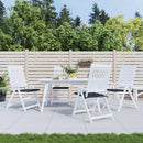 hynder til havestol 4 stk. 50x50x4 cm stof ternet sort