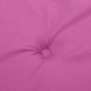 hynder til havestol 4 stk. 50x50x3 cm stof pink
