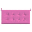 Stolepude Oxford stof Lyserød 100 x 50 x 3 cm