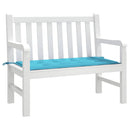 Stolepude Oxford stof Turkis 100 x 50 x 3 cm