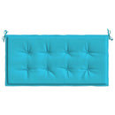 Stolepude Oxford stof Turkis 100 x 50 x 3 cm