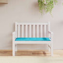 Bænk Pude Oxford stof Turkis 120 x 50 x 3 cm