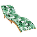 Lounger Pude Blad Bladmønster 200 x 70 x 3 cm Oxford stof