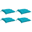 stolehynder 4 stk. 50x50x7 cm oxfordstof turkis