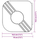 foldemarkise manuel betjening 4x3 m stof aluminium creme