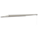 foldemarkise manuel betjening 5x3 m stof aluminium creme