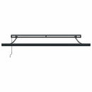 foldemarkise manuel betjening 3x2,5 m stof aluminium gul hvid