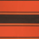 foldemarkise 3,5x2,5 m stof og aluminium orange og brun