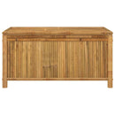 opbevaringskasse til haven 110x52x55 cm bambus