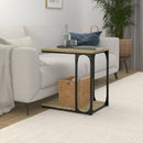 sidebord 50x35x52 cm konstrueret træ sonoma-eg
