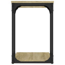 sidebord 50x35x52 cm konstrueret træ sonoma-eg