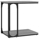 sidebord 50x35x52 cm konstrueret træ grå sonoma-eg