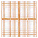 4-panels rumdeler 160x170 cm foldbar japansk stil