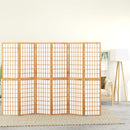 6-panels rumdeler 240x170 cm foldbar japansk stil