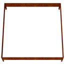 højbed 100x100x26 cm cortenstål