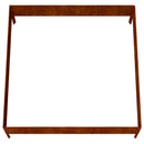 højbed 100x100x33,5 cm cortenstål