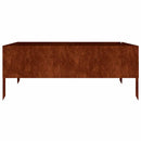 højbed 100x100x41 cm cortenstål
