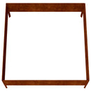 højbed 100x100x41 cm cortenstål