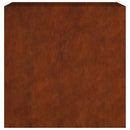 plantekasse 40x80x80 cm cortenstål