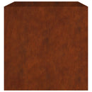 plantekasse 80x80x80 cm cortenstål