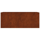 højbed 200x80x80 cm cortenstål