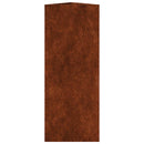 plantekrukke 30x26x75 cm cortenstål