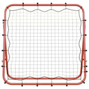 justerbar foodbold-rebounder 96x80x96 cm stål og PE