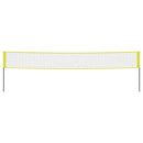 volleyballnet 823x244 cm PE-stof gul og sort