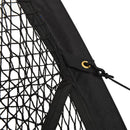batting cage net til baseball 900x400x250 cm polyester sort