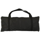 fodbold-rebounder 183x85x120 cm polyester sort og gul