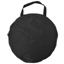 fodboldnet med målhuller 120x80x80 cm polyester