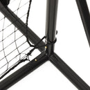 fodbold-rebounder 366x90x183 cm HDPE sort