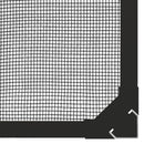 magnetisk insektnet til vinduer 120x140 cm antracitgrå