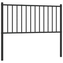 udskiftningsgavl 100 cm metal sort