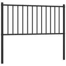 udskiftningsgavl 100 cm metal sort